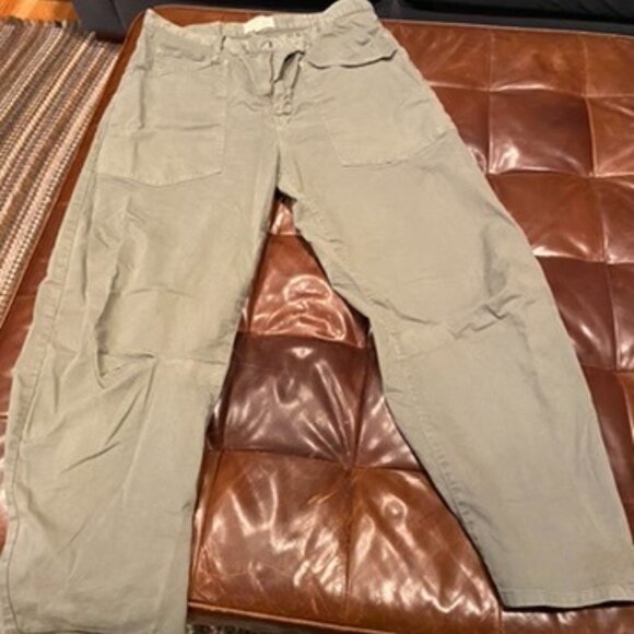 Nili Lotan Pants - NILI LOTAN Shon Pants, Army Green, Size 10